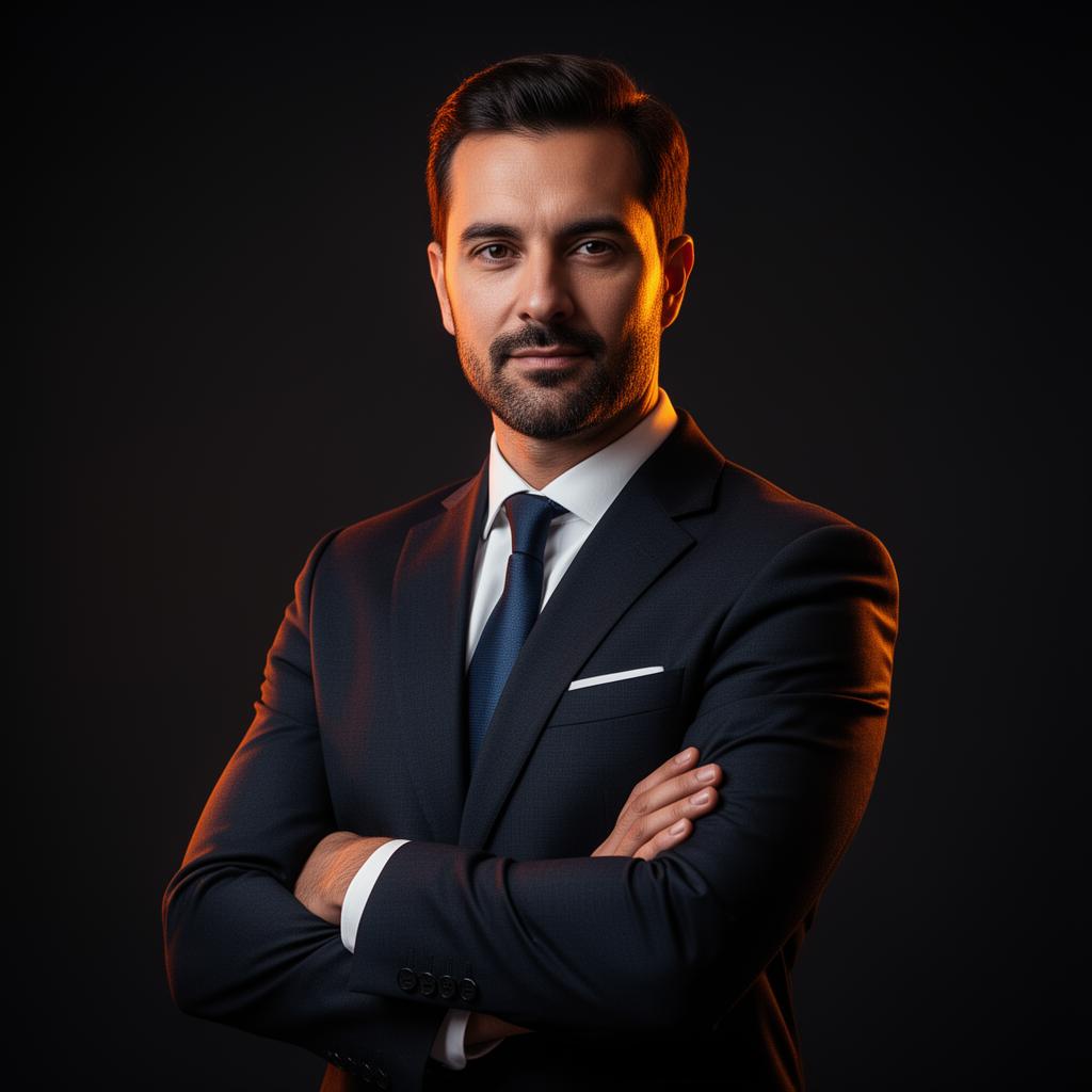 Retrato de Diego Corrêa